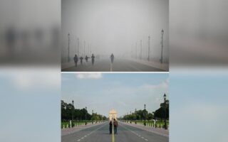 Contaminación récord en Nueva Delhi: Escuelas cerradas y tráfico restringido