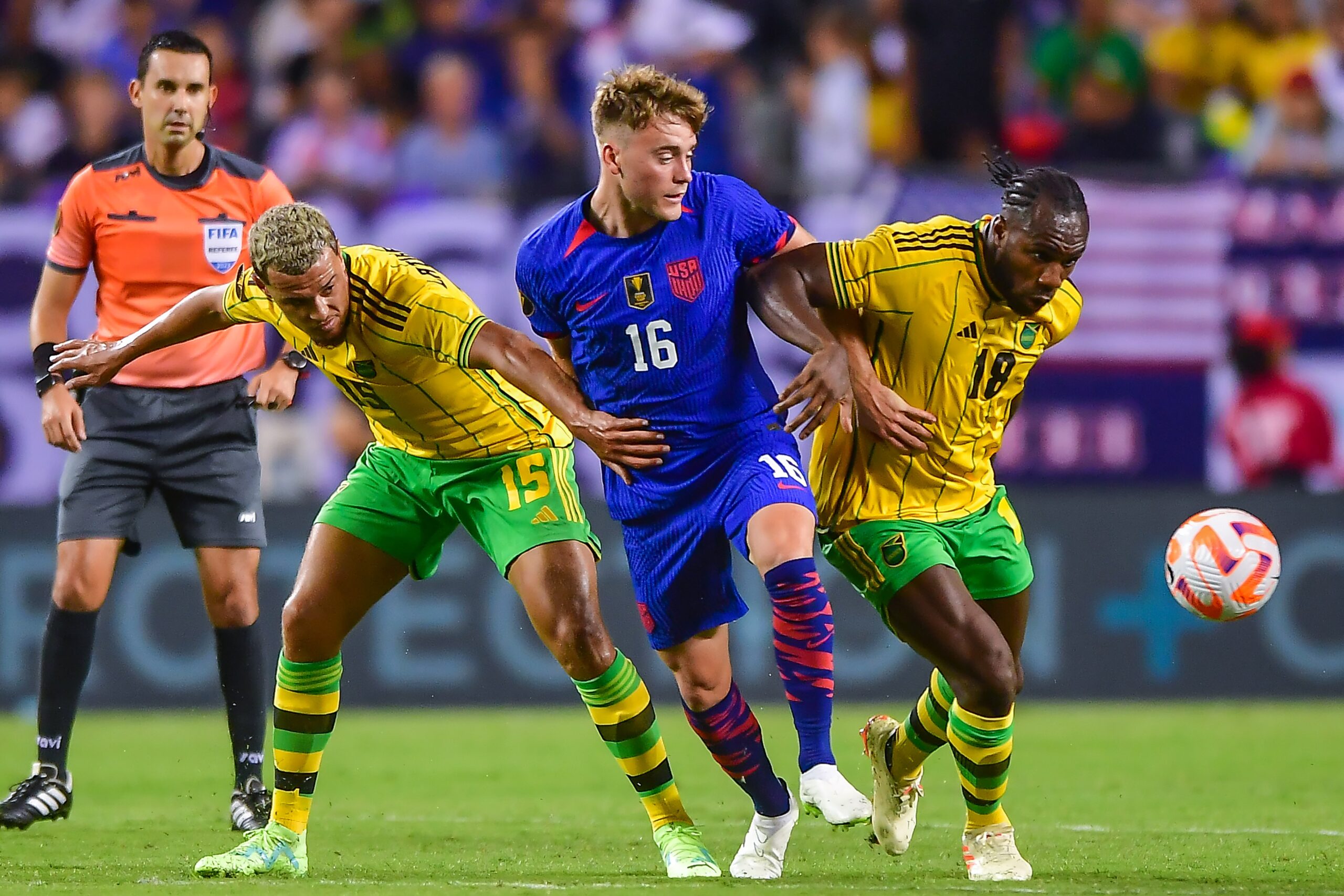 Estados Unidos ante Jamaica en la Liga de Naciones