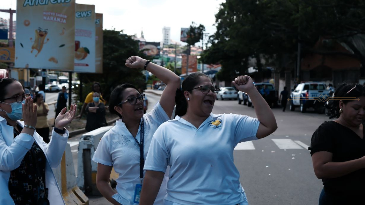 Protestas salud