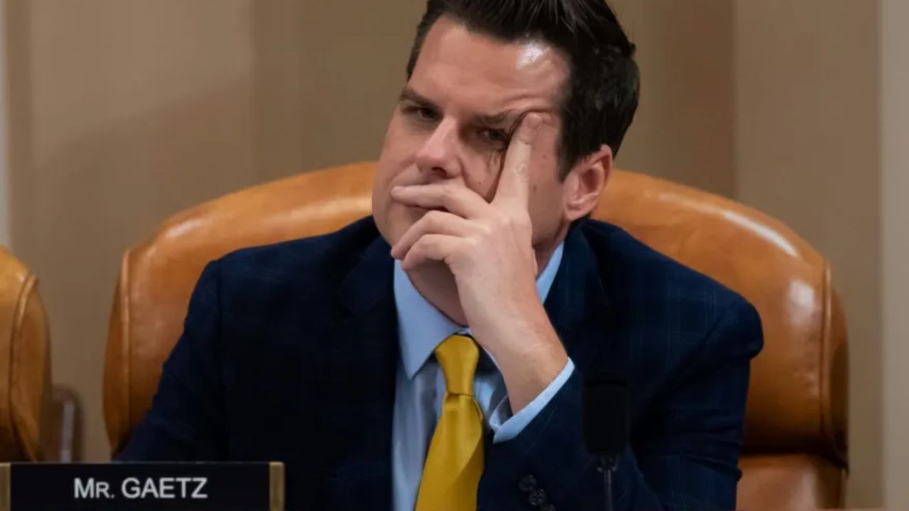 Exlegislador Matt Gaetz acusado de pagar por sexo y consumir drogas