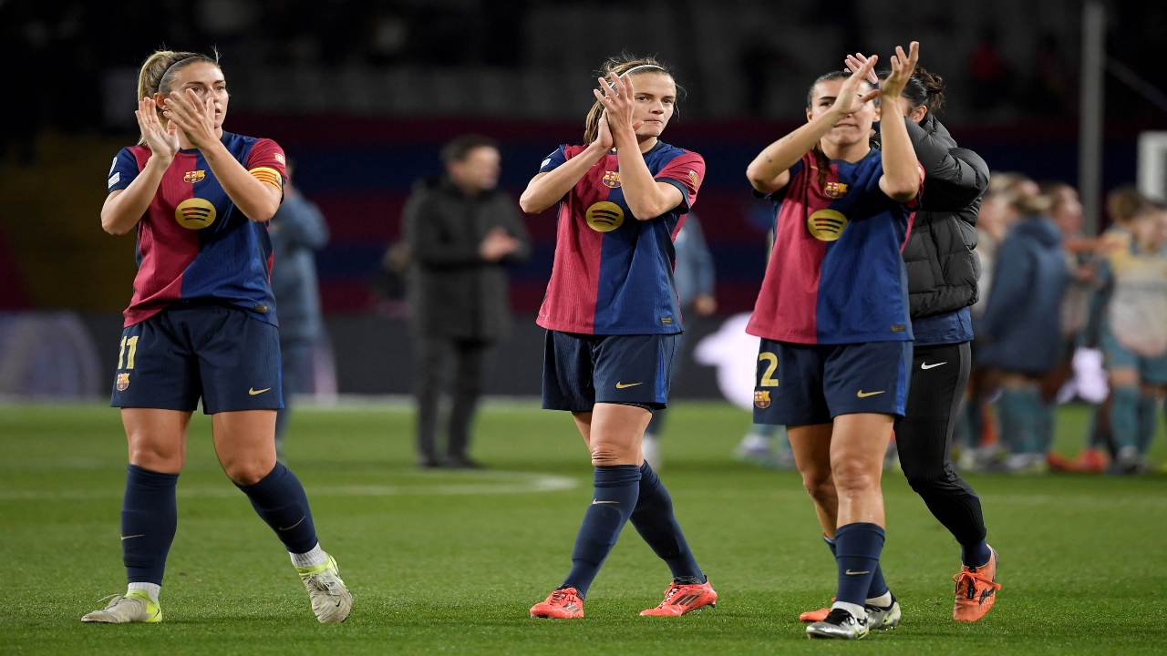 Barcelona le ganó a Manchester City en la champions femenina.