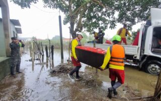 Atlántida y Colón en alerta verde por daños tras el paso de frentes fríos