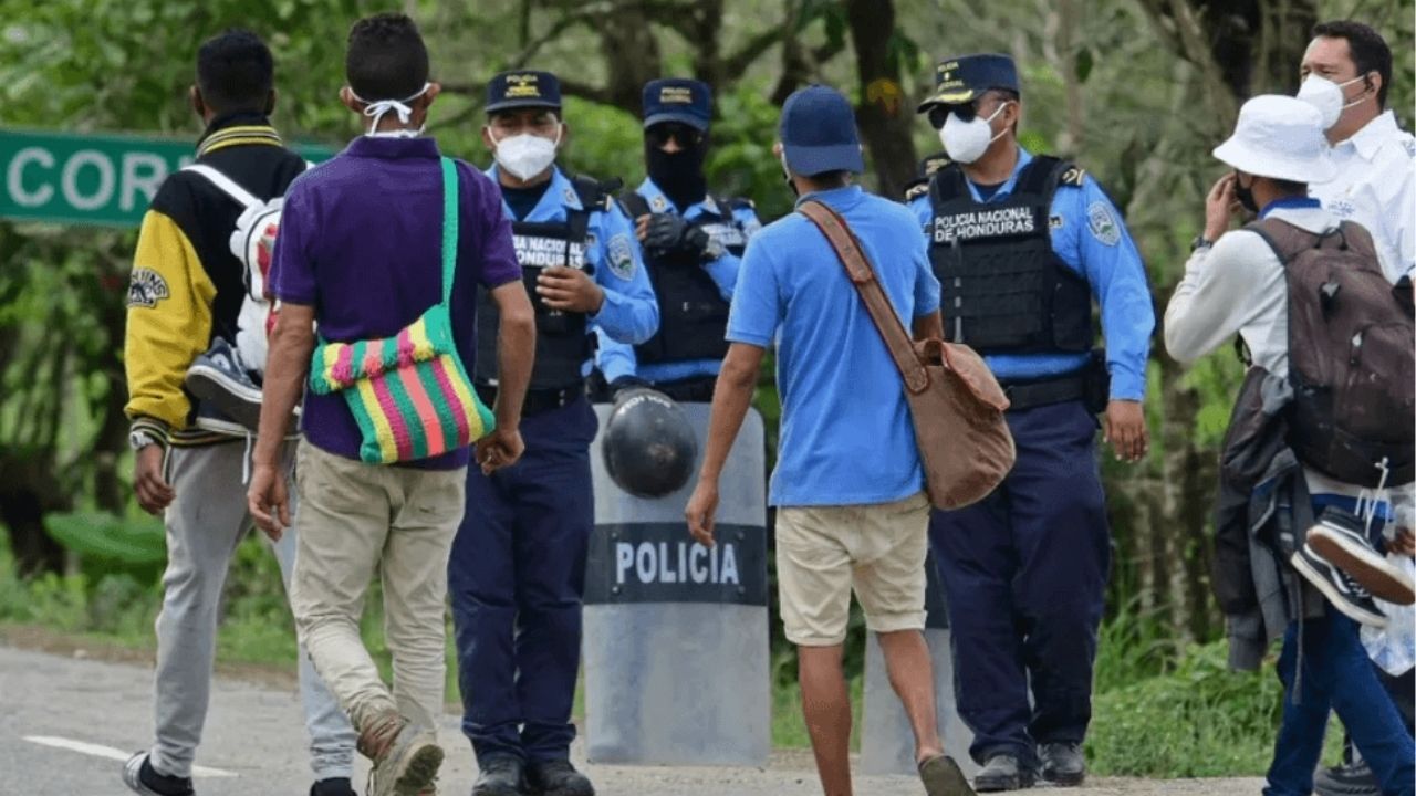 Ingreso de migrantes irregulares a Honduras baja por primera vez en 4 años