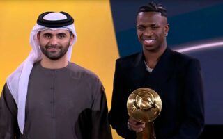 Vinicius y Aitana Bonmatí, los mejores de 2024 en los Globe Soccer Awards