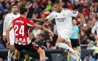 Mbappé se prueba en un entrenamiento sin Bellingham