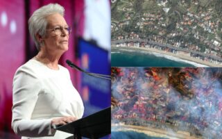 Jamie Lee Curtis dona $1 millón para combatir los incendios en Los Ángeles